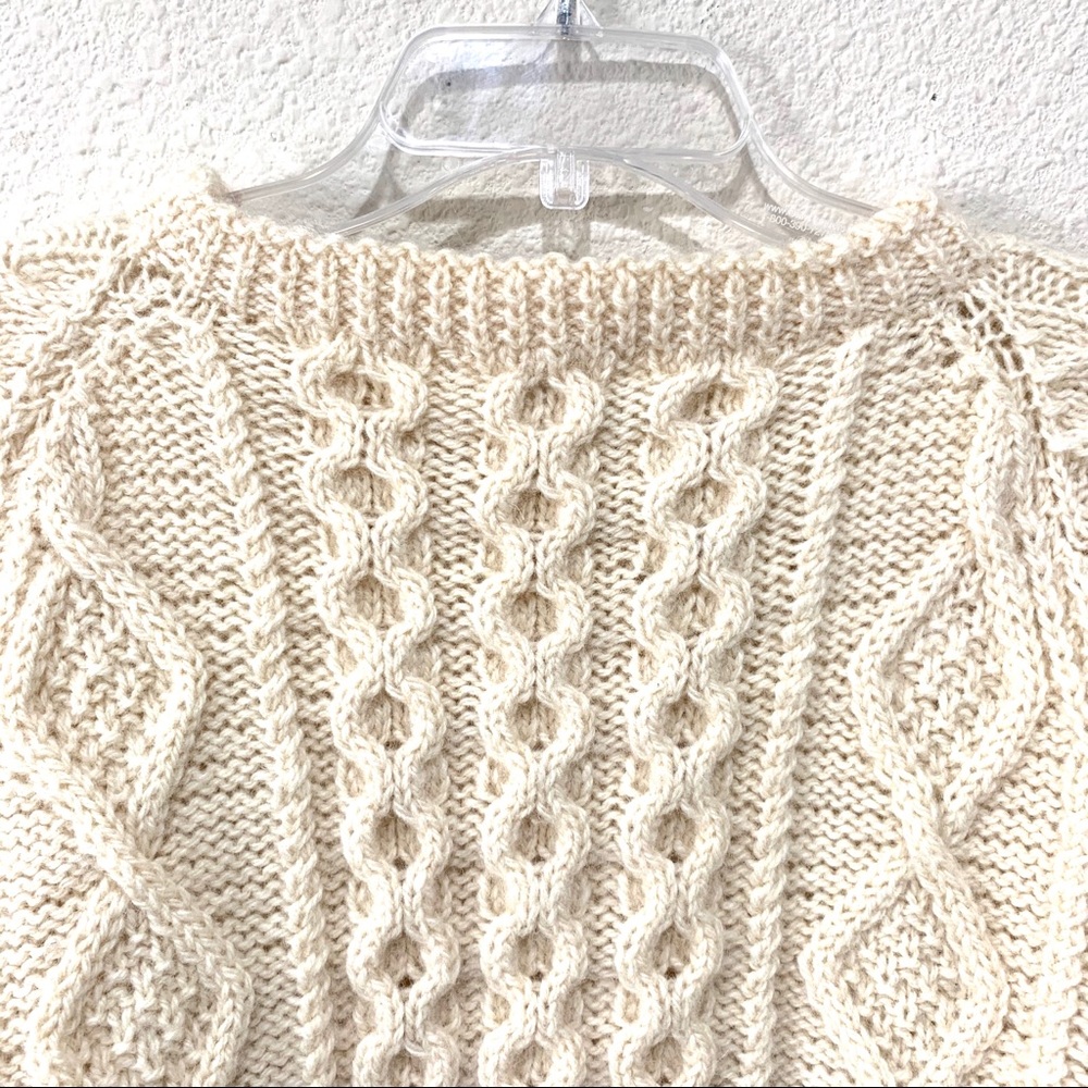 Wool Sweater Genuine Hand Made (L) - Picture 10 of 13
